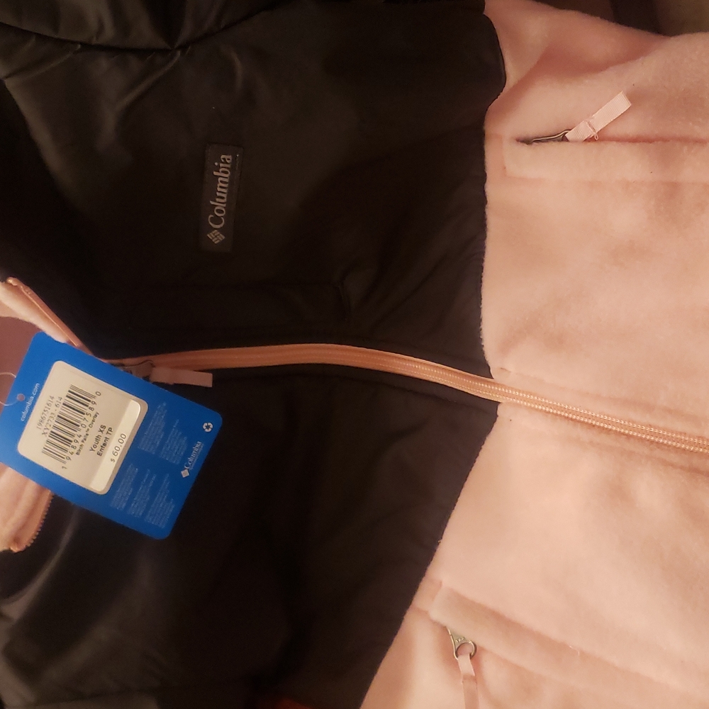 Little girls xs Columbia jacket brand new